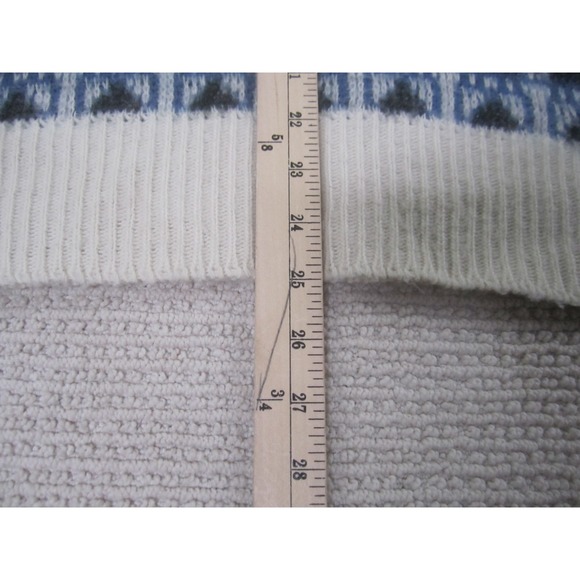 VTG DG Garrison Sweater Mens‎ Medium Multicolor Crew Neck Long Sleeve Knit USA - Picture 10 of 11
